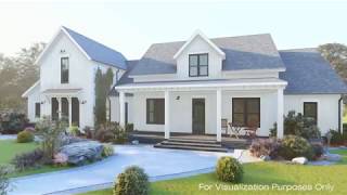 MODERN FARMHOUSE HOUSE PLAN 041-00169