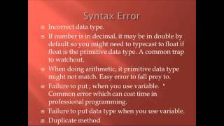 Java Tutorial Episode 2 Variables and Objects