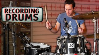 How to Record Drums in a Home Studio (Start to Finish)
