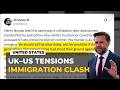 JD Vance sparks row with UK government over immigration remarks