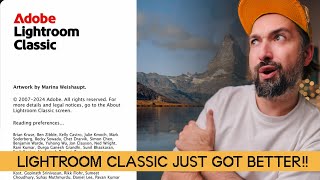 NEW Lightroom Classic UPDATE is GREAT! (October 2024)