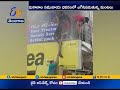 fire in shopping complex at khammam