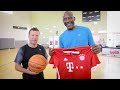 sports swap james worthy trains with lothar matthäus long version