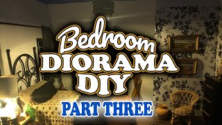 Barbie Doll One Sixth Scale BEDROOM DIORAMA Part Three
