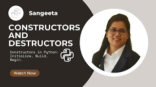 🎥 Python Constructors & Destructors Explained! 🧱💣 | #PythonProgramming #CodeWithMe