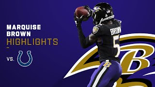 Hollywood Brown's best plays from 2-TD night | Baltimore Ravens