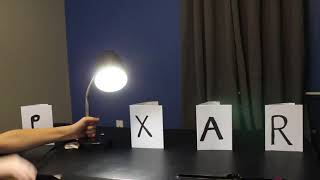 DIY Pixar Intro With The Lamp!!!