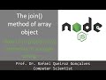 JS .join(): How to implode an array into a string.