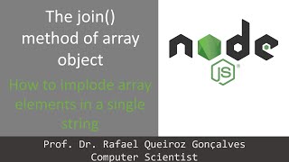 JS .join(): How to implode an array into a string.
