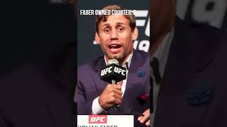 Faber getting humiliated by Dominick Cruz...