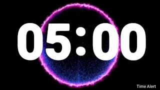 5 Minute Timer with Meditation Music for Kids! Best, Calm, Relaxing, Soft, Countdown Music Timer!