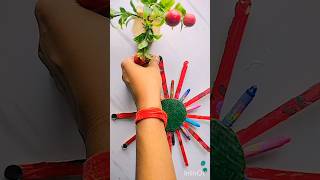 Popsicle stick crafts|| VIRAL Craft ideas/ how to make wall decor using wax colo