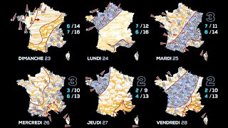 prévision météo France du Samedi 22 au Vendredi 28 Février 2025