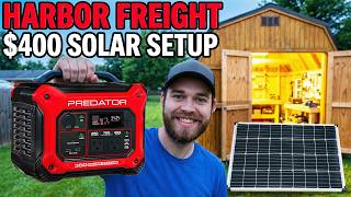 I Tried Harbor Freight's Cheapest Solar Setup (2026 Update)