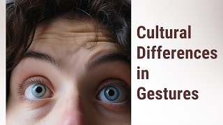 Understanding Cultural Differences in Gestures