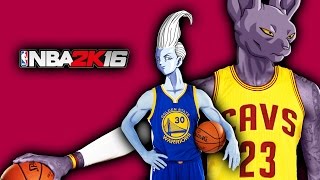 Beerus and Whis Play NBA2K! (DBZ Parody)
