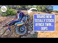 Taking a Honda Africa Twin Where it Doesn't Belong (wrong tires!)