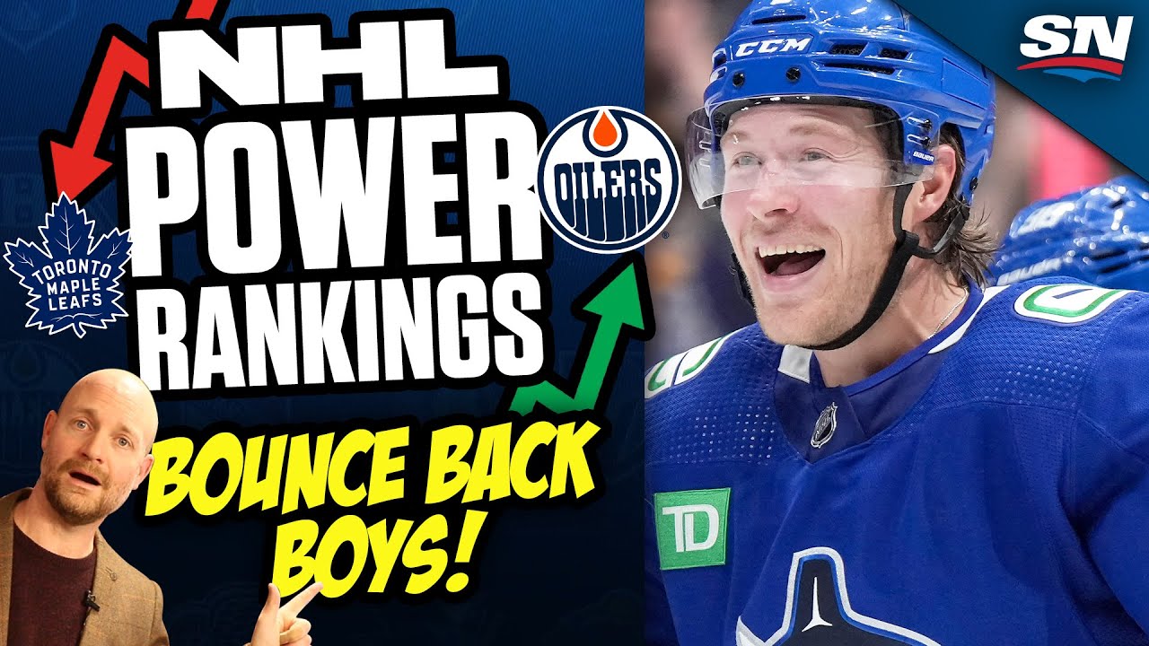 2023-24 NHL Comeback Stories | Power Rankings - YouTube