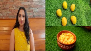 mango dessert  | easy mango recipes | mango rasayana |ಮಾವಿನ ಹಣ್ಣಿನ ಸೀಕರಣೆ | Mavina Hannina Seekarane