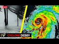 🌀 TROPICAL CYCLONE DEBBY⚠️ Live Storm Chasers - (not going to lie I have no idea what to expect)