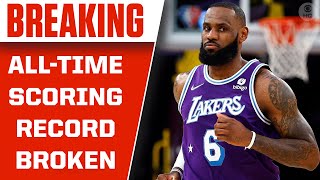 BREAKING: LeBron James Breaks All-Time Scoring Record | CBS Sports HQ