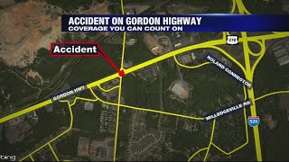 Accident on Gordon Highway - 4:30AM