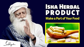 Consume This Daily | Isha Product | Contains Genuine Herbal | Isha Life | Sadhguru