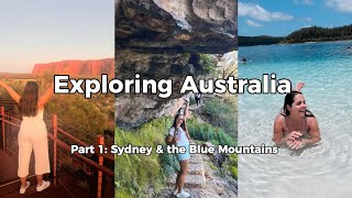 I FINALLY made it to AUSTRALIA!!🇦🇺: exploring Sydney and the Blue Mountains😍