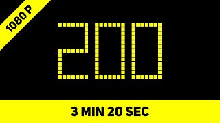 ⏱ 200 Sec Timer / 🔊 Alarm / 👍 Simple Timer