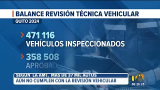 El plazo para realizar la revisión técnica vehicular se extenderá hasta el 27 de diciembre