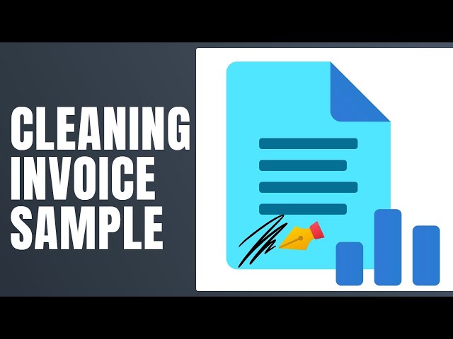 Optimize Your House Cleaning Invoices With Our Editable Template Invoice