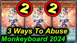 【EDOPRO】MONKEYBOARD - 3 WAYS TO ABUSE IT -  NEW TCG BANLIST Dec.2024