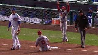 STL@CHC: Grichuk brings in Reynolds with a triple