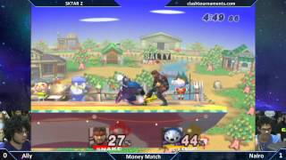 SKTAR 2 - Ally vs Nairo - Money Match - SSBB