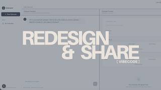 Redesigning the UI and Adding a Share Button - Estimates Tool Devlog #3