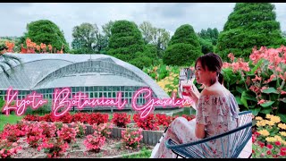 (京都府立植物園 】KYOTO BOTANICAL GARDEN INSIDE VINYL HOUSE TOUR|Tatskie