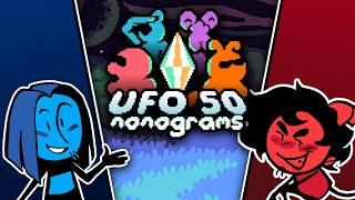 Time For A Peak Puzzle Stream || Nudge And Malk Play UFO 50 Nonograms