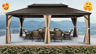 Top 5 Gazebos for High Winds in 2024 | Best Outdoor Shelters Reviewed!