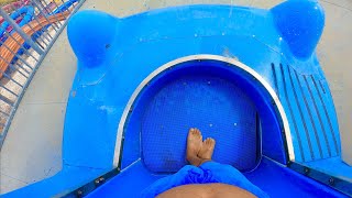 Free fall Drop Slide at Aquapark Aquacolors