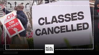 CSU faculty members hit picket lines for first day of five day strike
