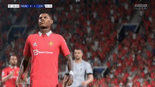 FIFA 23 Liverpool vs Manchester United PC Gameplay Champions League | GTX1650 | Ryzen-5 4600H |1080p