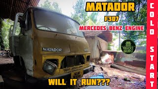 COLD START|VINTAGE MATADOR TRUCK AFTER A LONG TIME|VINTAGE BAJAJ TEMPO|MERCEDEZ BENZ ENGINE|മലയാളം