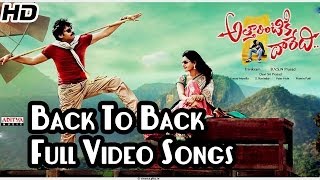 Attharintiki Daaredi Movie Full Video Songs Back To Back || Pawan Kalyan, Samantha, Pranitha