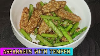 Short.. Asparagus with Tempeh||Swipe for full recipe