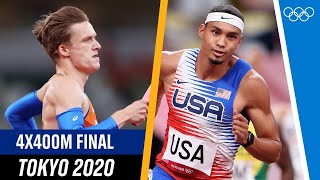 🇺🇸 The USA prove their DOMINANCE once again | Full Men's 4x400m final at Tokyo 2020