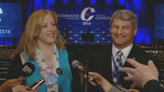 2016 Conservative Convention – Lisa Raitt and Gérard Deltell