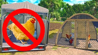 Chickens are Officially BROKEN in Farming Simulator 25…