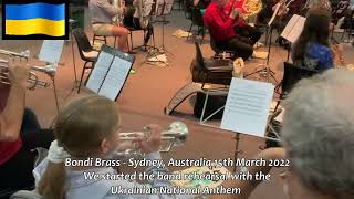 2022 03 15 BondiBrass UkrainianNationalAnthem