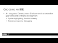 Python - Object-Oriented Programming Tutorial | Choosing An IDE Or Text Editor And Workflow
