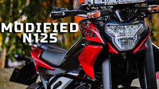 Modified N125 || Custom Modified Bajaj Pulser N125 #n125 #bajaj #bajajpulsar #pulserlover #modified